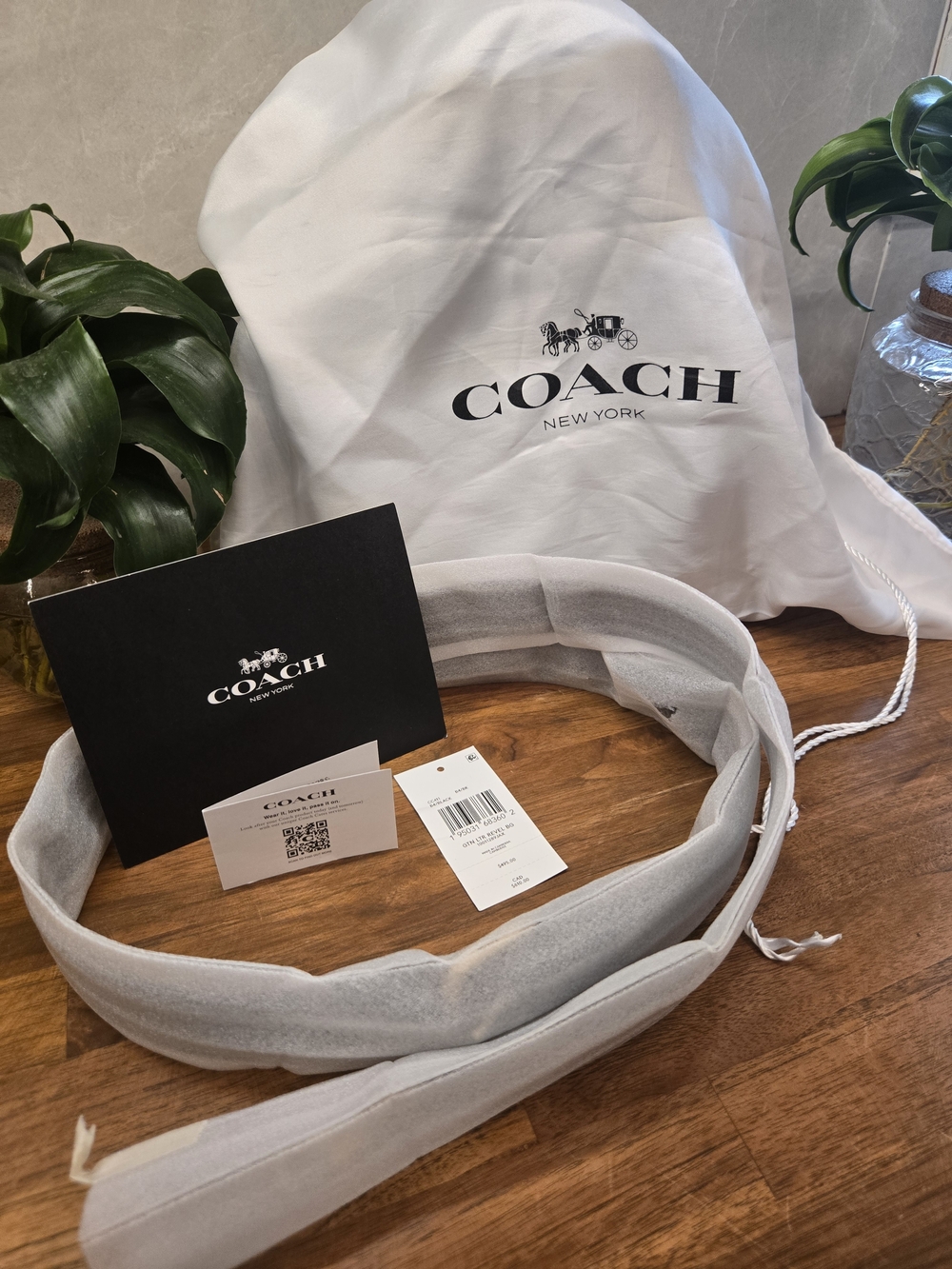 NWT COACH Black Glovetanned Leather 1941 Revel  24 Satchel + Dust Bag Pristine ✨ - Picture 13 of 13